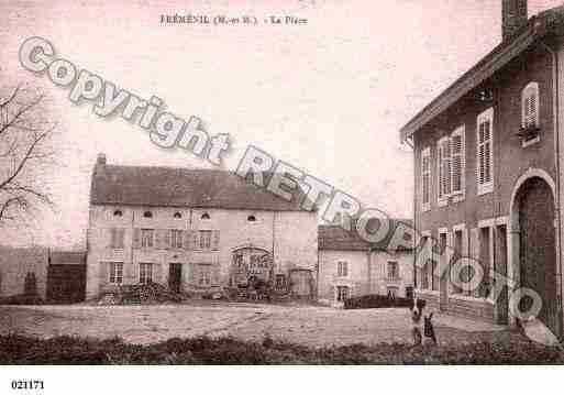Ville de FREMENIL, carte postale ancienne