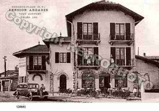 Ville de HENDAYE, carte postale ancienne