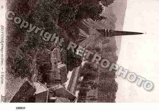 Ville de JEUFOSSE, carte postale ancienne Ville de JEUFOSSE, carte postale ancienne