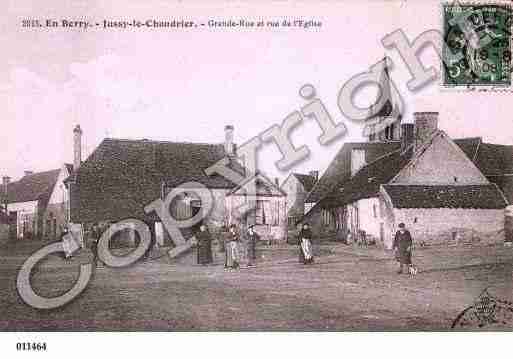 Ville de JUSSYLECHAUDRIER, carte postale ancienne