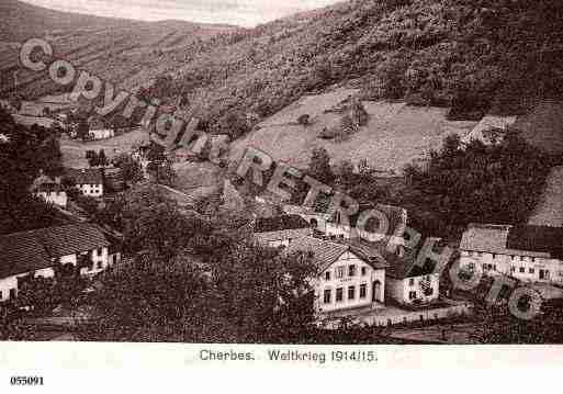 Ville de LALAYE, carte postale ancienne