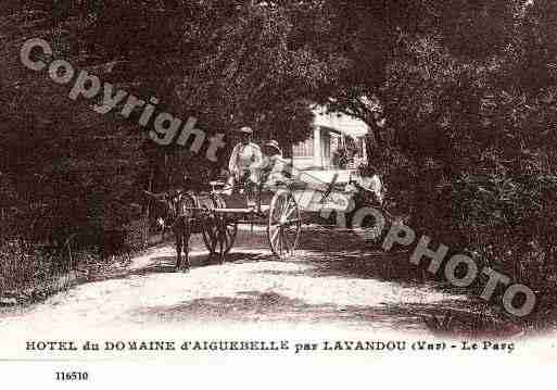 Ville de LAVANDOU(LE), carte postale ancienne Ville de LAVANDOU(LE), carte postale ancienne