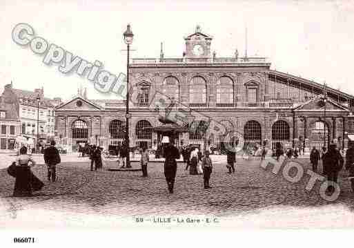 Ville de LILLE, carte postale ancienne