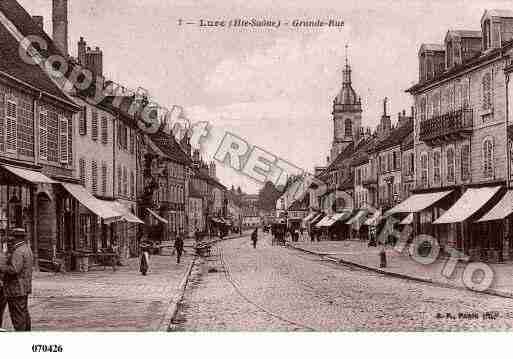 Ville de LURE, carte postale ancienne