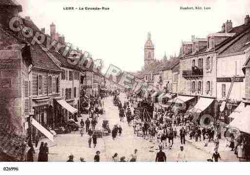 Ville de LURE, carte postale ancienne