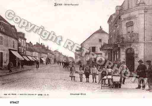 Ville de LURE, carte postale ancienne