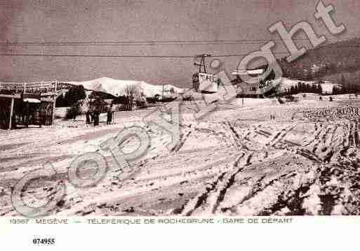 Ville de MEGEVE, carte postale ancienne