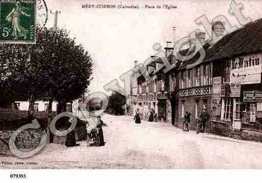 Ville de MERYCORBON, carte postale ancienne