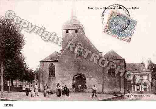 Ville de MONCEENBELIN, carte postale ancienne