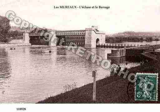 Ville de MUREAUX(LES), carte postale ancienne