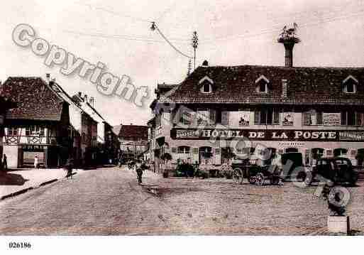 Ville de MUTZIG, carte postale ancienne