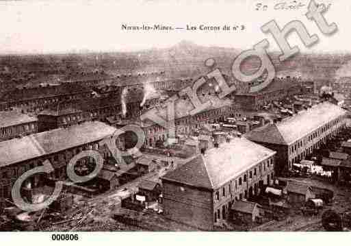 Ville de NOEUXLESMINES, carte postale ancienne