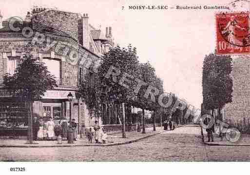 Ville de NOISYLESEC, carte postale ancienne