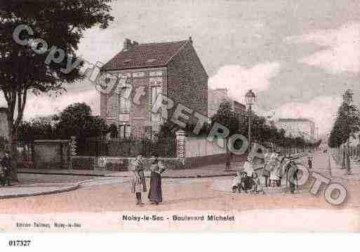 Ville de NOISYLESEC, carte postale ancienne