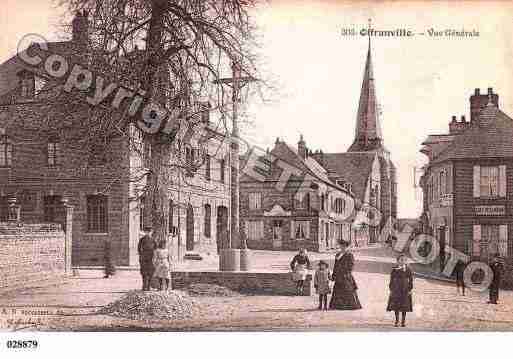 Ville de OFFRANVILLE, carte postale ancienne