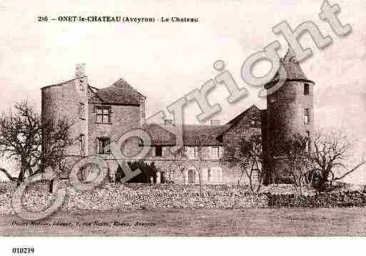 Ville de ONETLECHATEAU, carte postale ancienne