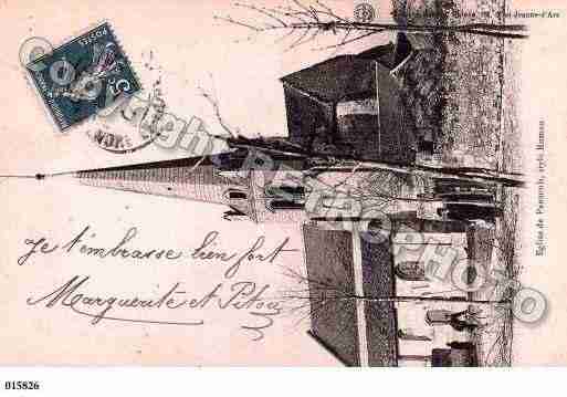 Ville de PANZOULT, carte postale ancienne Ville de PANZOULT, carte postale ancienne