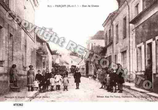 Ville de PARCAYLESPINS, carte postale ancienne