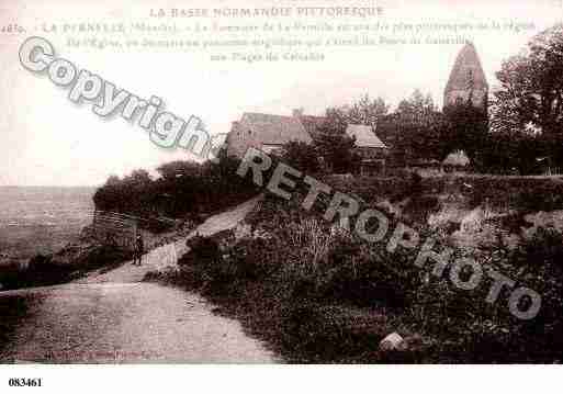 Ville de PERNELLE(LA), carte postale ancienne