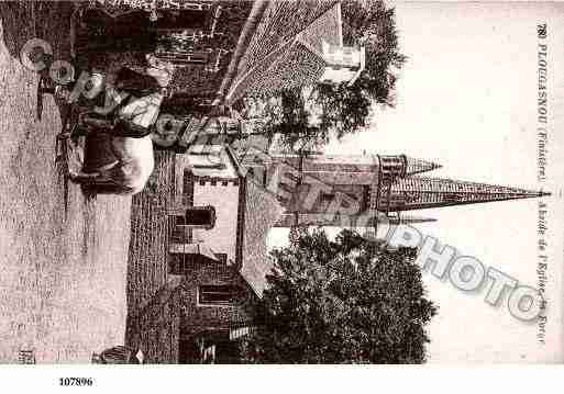 Ville de PLOUGASNOU, carte postale ancienne Ville de PLOUGASNOU, carte postale ancienne