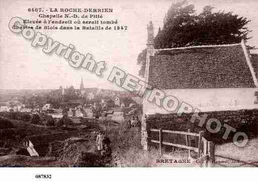 Ville de ROCHEDERRIEN(LA), carte postale ancienne Ville de ROCHEDERRIEN(LA), carte postale ancienne