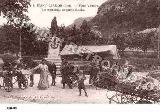 Ville de SAINTCLAUDE, carte postale ancienne