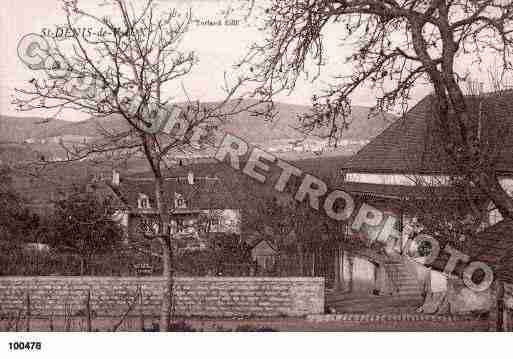 Ville de SAINTDENISDEVAUX, carte postale ancienne