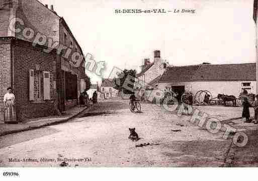 Ville de SAINTDENISENVAL, carte postale ancienne