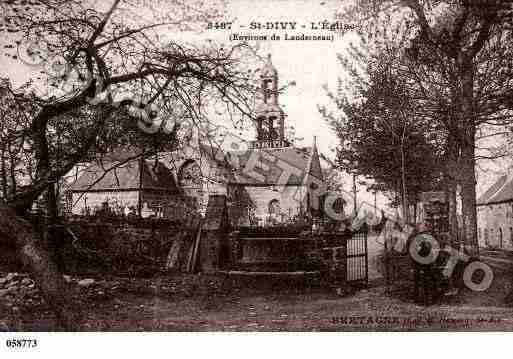 Ville de SAINTDIVY, carte postale ancienne Ville de SAINTDIVY, carte postale ancienne