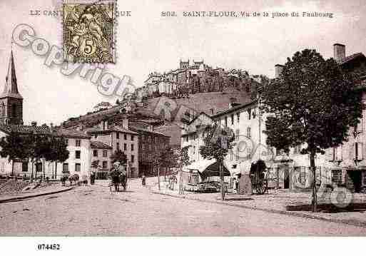 Ville de SAINTFLOUR, carte postale ancienne Ville de SAINTFLOUR, carte postale ancienne