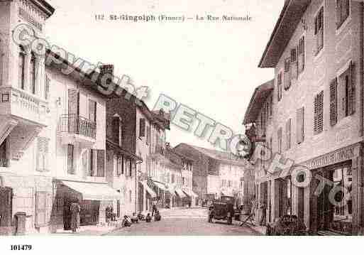 Ville de SAINTGINGOLPH, carte postale ancienne