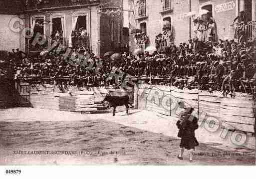 Ville de SAINTLAURENTDECERDANS, carte postale ancienne