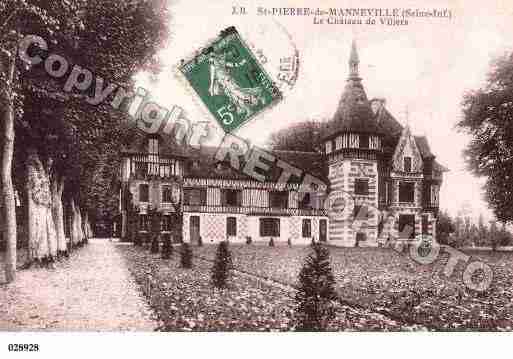 Ville de SAINTPIERREDEMANNEVILLE, carte postale ancienne