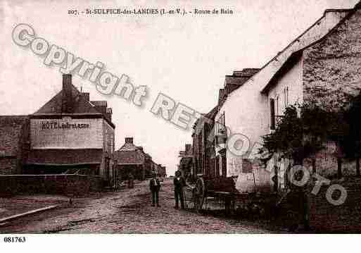 Ville de SAINTSULPICEDESLANDES, carte postale ancienne