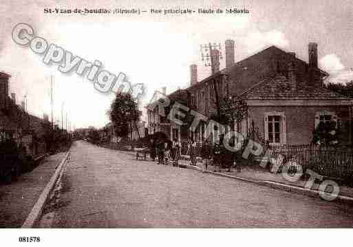 Ville de SAINTYZANDESOUDIAC, carte postale ancienne