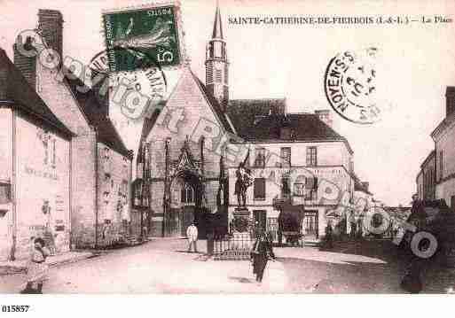 Ville de SAINTECATHERINEDEFIERBOIS, carte postale ancienne