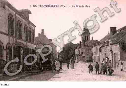 Ville de SAINTETHORETTE, carte postale ancienne