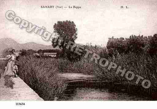 Ville de SANARY, carte postale ancienne Ville de SANARY, carte postale ancienne