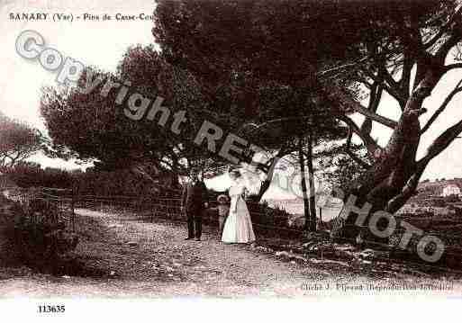 Ville de SANARY, carte postale ancienne