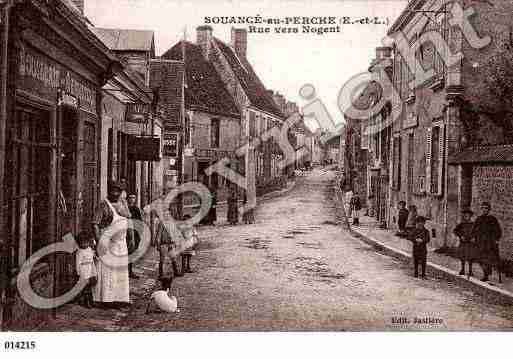 Ville de SOUANCEAUPERCHE, carte postale ancienne