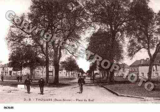 Ville de THOUARS, carte postale ancienne