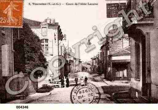 Ville de TONNEINS, carte postale ancienne