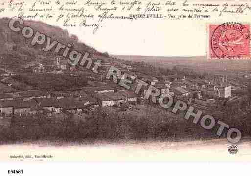 Ville de VANDELEVILLE, carte postale ancienne