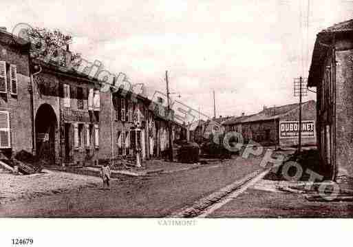 Ville de VATIMONT, carte postale ancienne