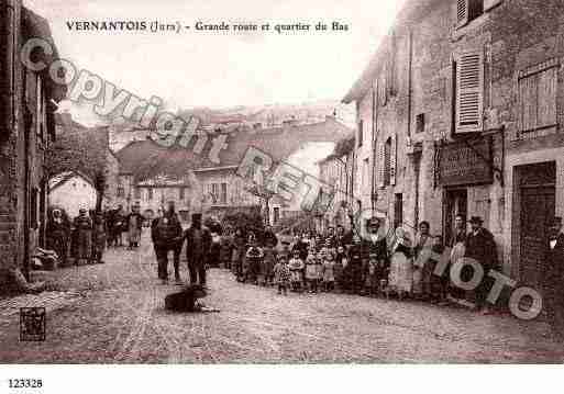 Ville de VERNANTOIS, carte postale ancienne