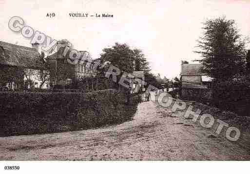 Ville de VOUILLY, carte postale ancienne