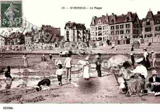 Ville de WIMEREUX, carte postale ancienne