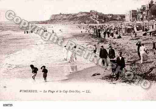 Ville de WIMEREUX, carte postale ancienne