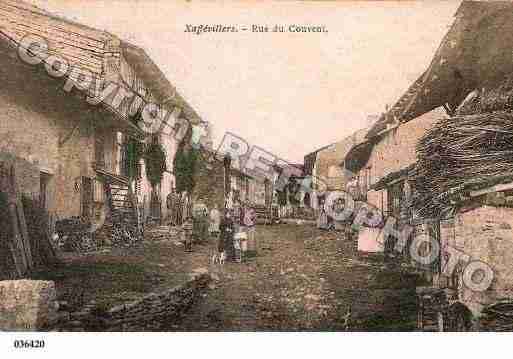 Ville de XAFFEVILLERS, carte postale ancienne