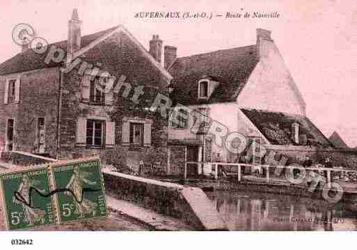 Ville de AUVERNAUX, carte postale ancienne